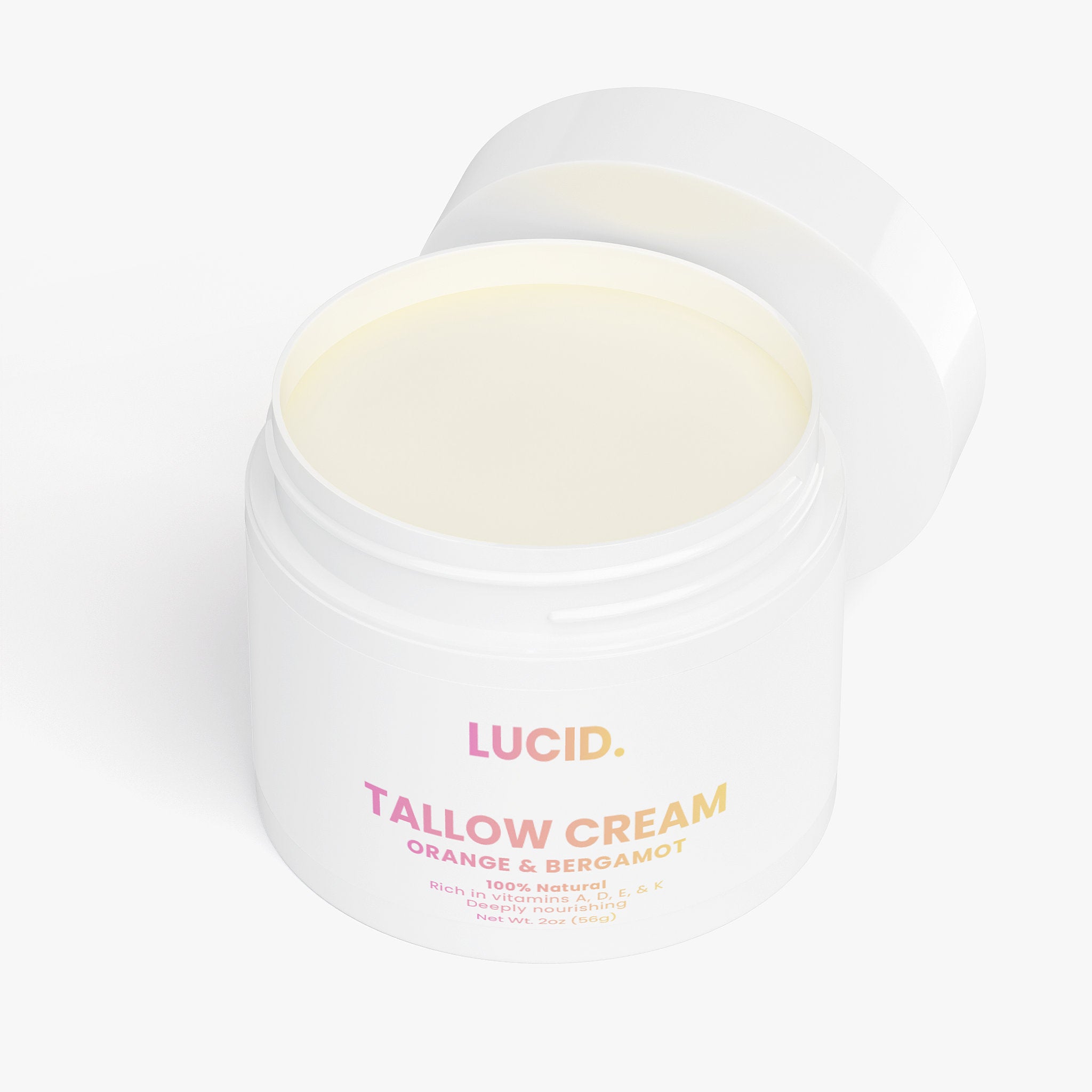 Tallow Cream Orange & Bergamot