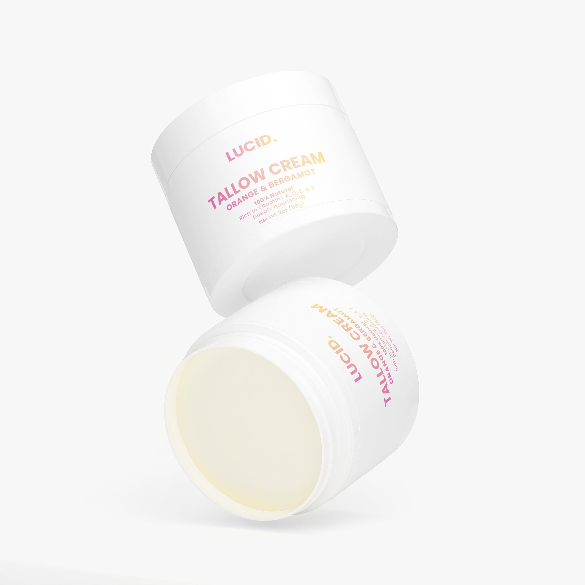 Tallow Cream Orange & Bergamot