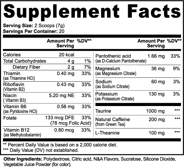 Energy Powder (Melon Creamsicle)